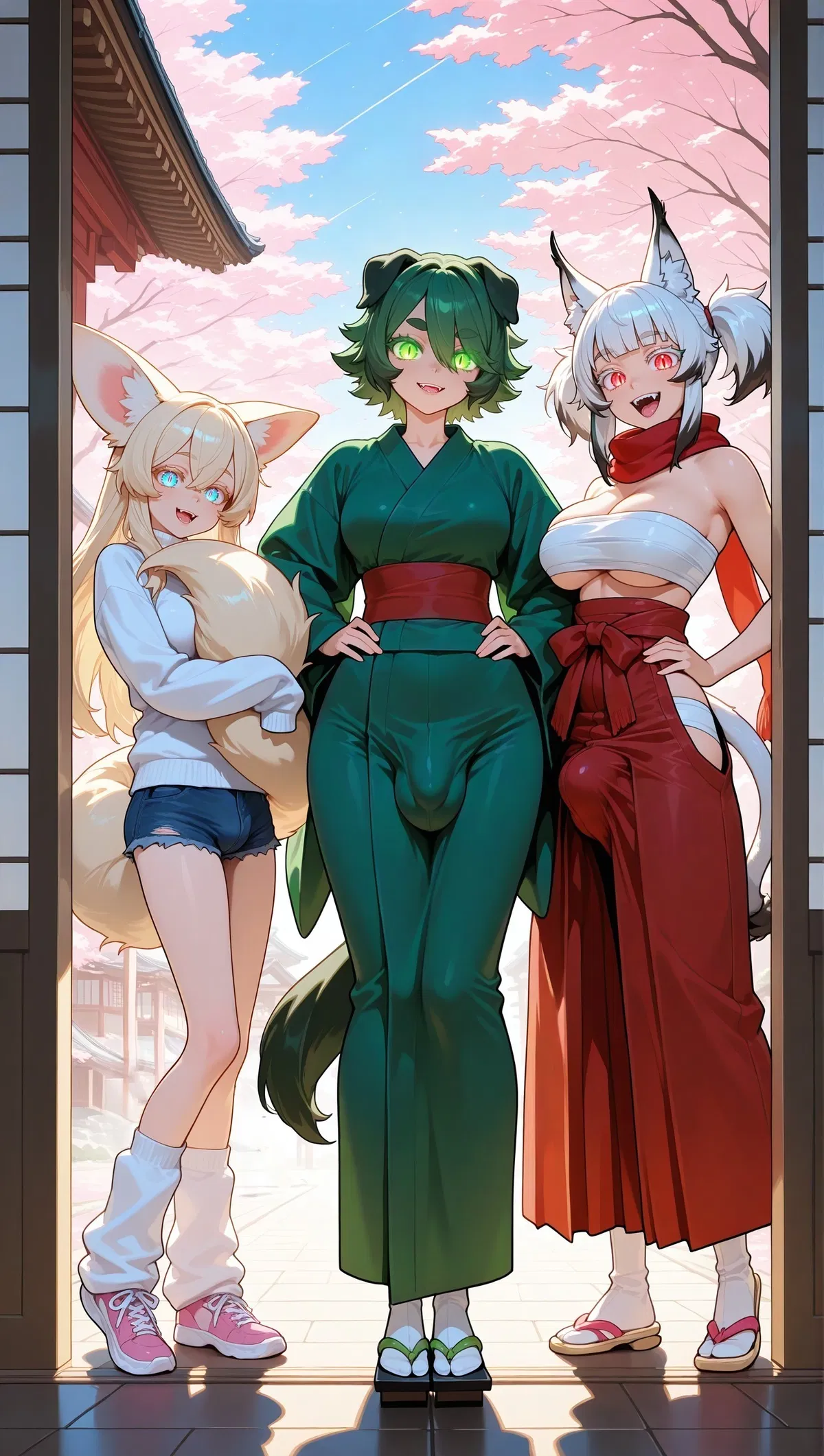 Avatar of Xi, Jane & Mona ~ Coming home to your Childhood friends who marked you without you even knowing!!! - Fennec, Dog and Lynx and much love~