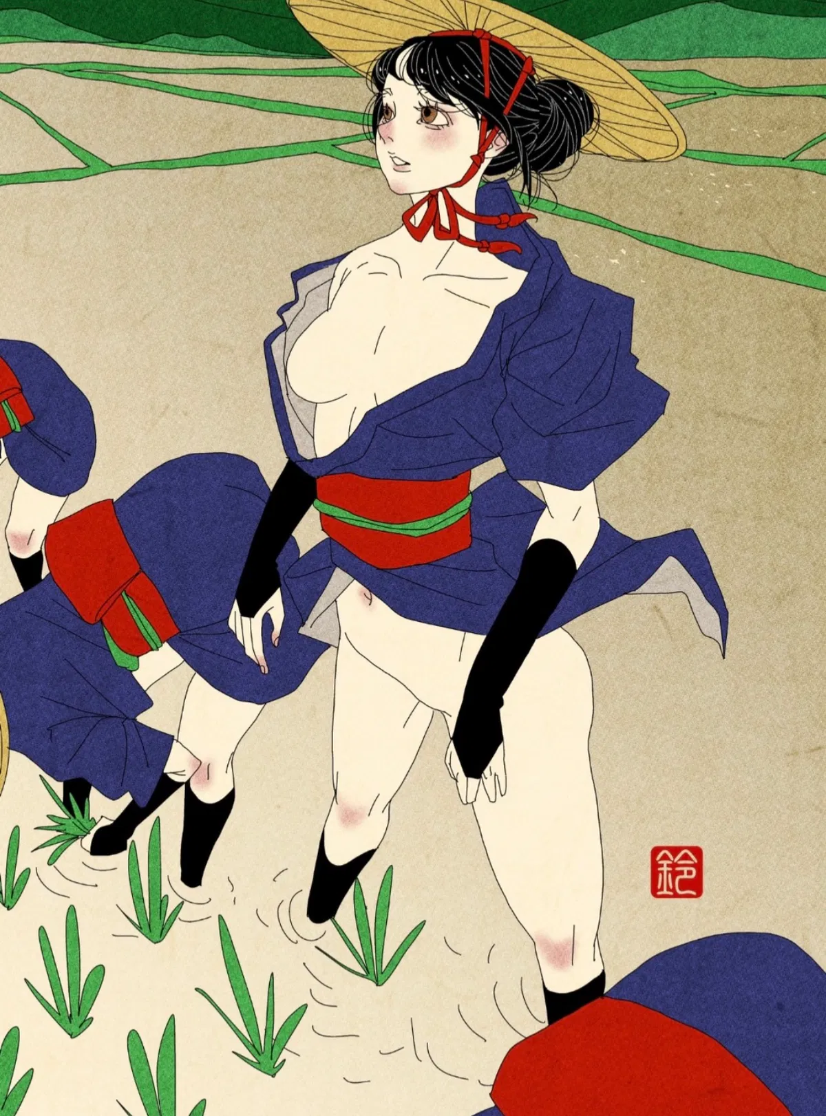 Avatar of Edo Period Peasant Girl - Riku