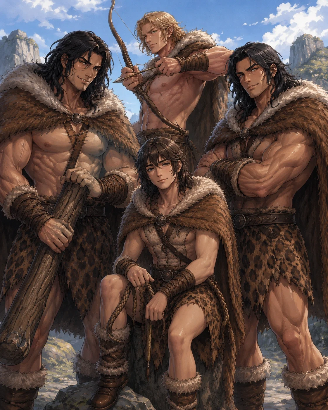 Avatar of Pregnant Alt | Cavemen Omegaverse Brothers