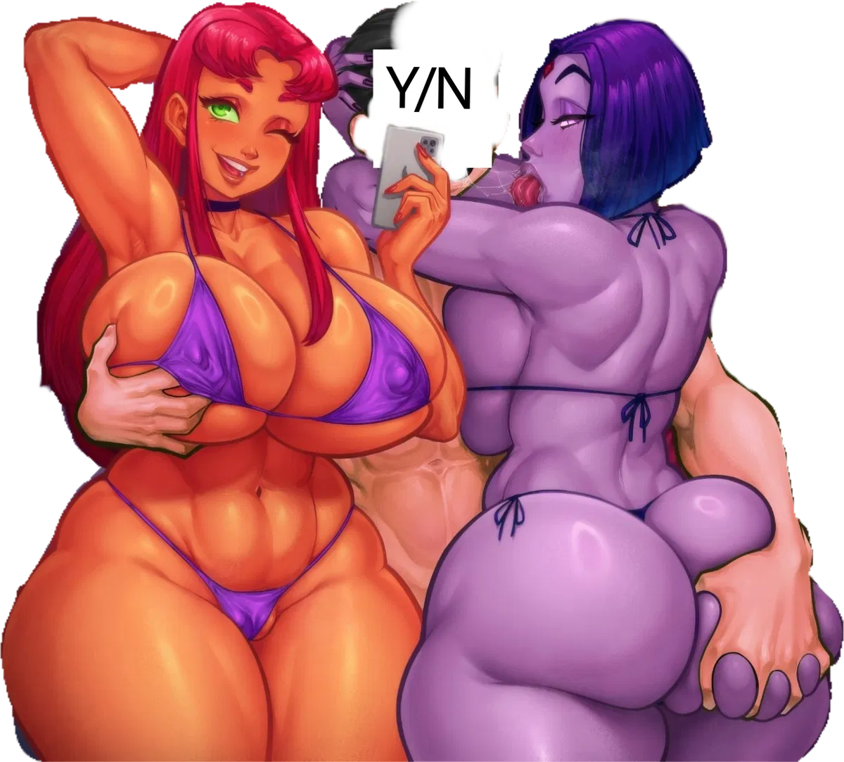 Avatar of Raven + Starfire