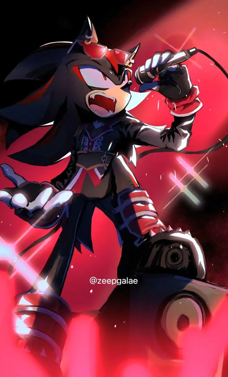 Avatar of Shadow The Hedgehog (AU of Famous People)