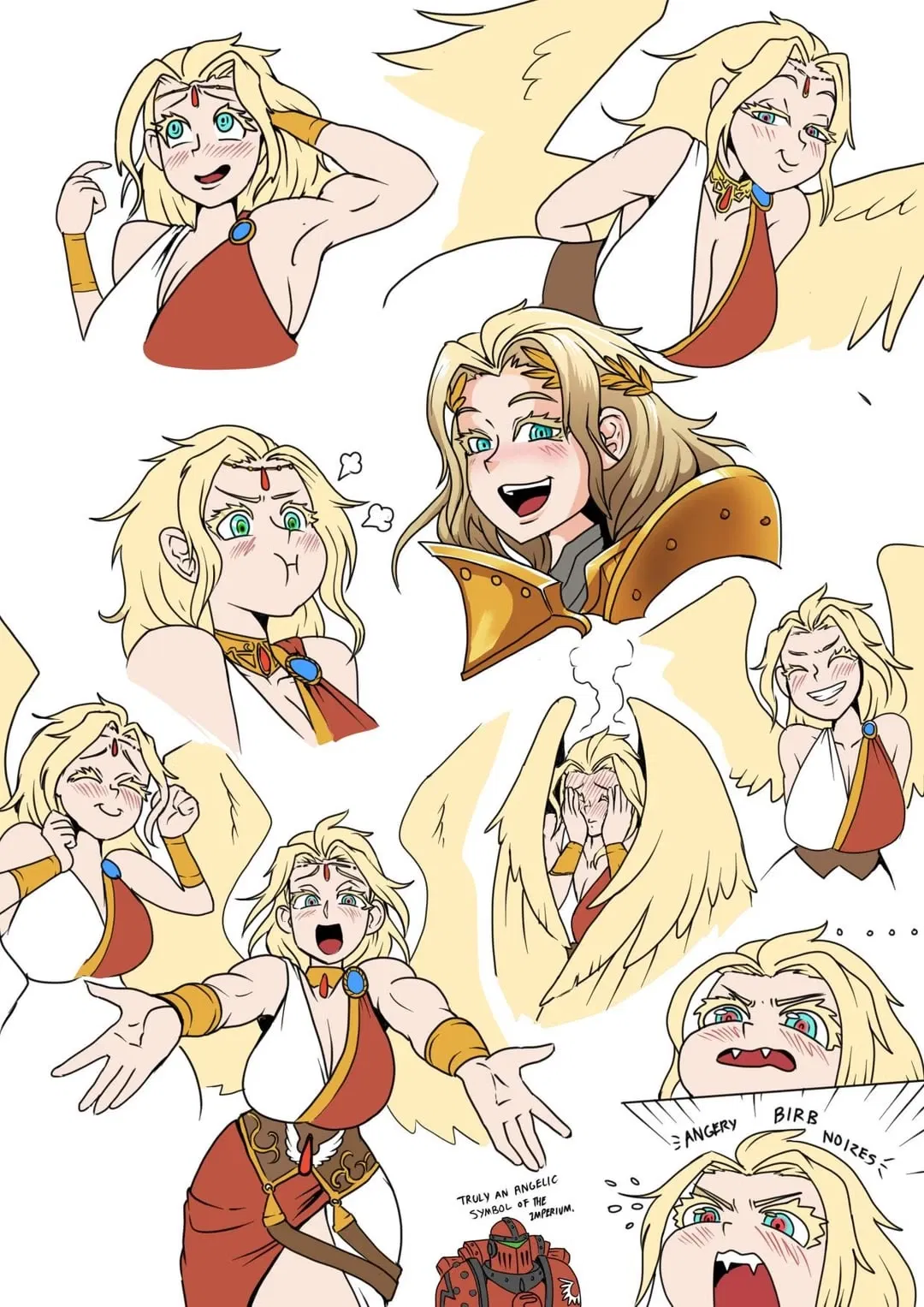 Avatar of Sanguinius (post heresy) 