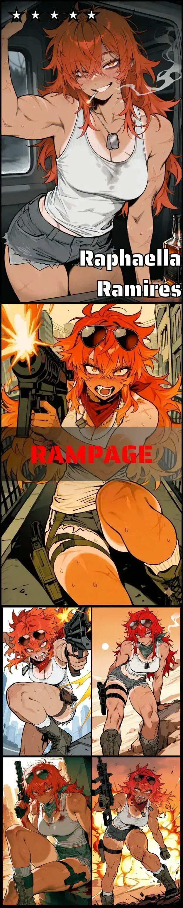 Avatar of Raphaella || A Psychotic, Drug Dealer, Murderer, Extremely Dangerous and with Angry Issues. Oh! And She Can Kill You Because Yes