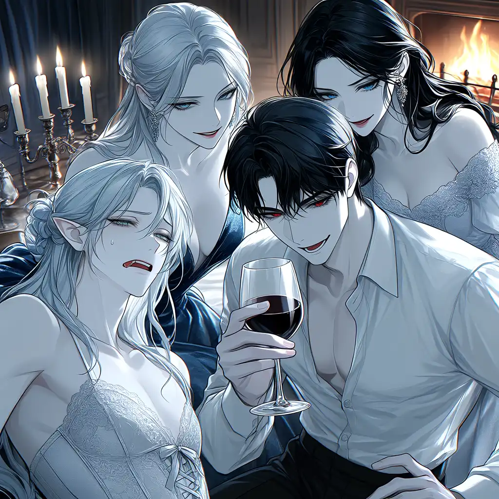 Avatar of Your vampire femboy boyfriend's family