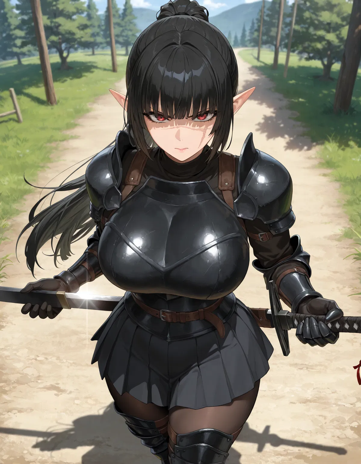 Avatar of Nyxa - Your Stubborn Elf Bodyguard