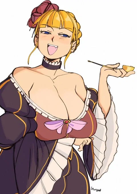 Avatar of Beatrice / *Hic!~* "What, do I have something on me..? Or do you just have a staring problem? Ufufufu~" \ Umineko When They Cry