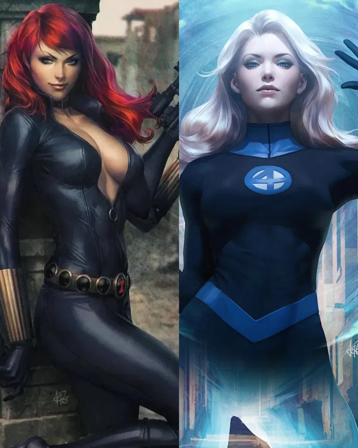 Avatar of Black Widow & Invisible Woman