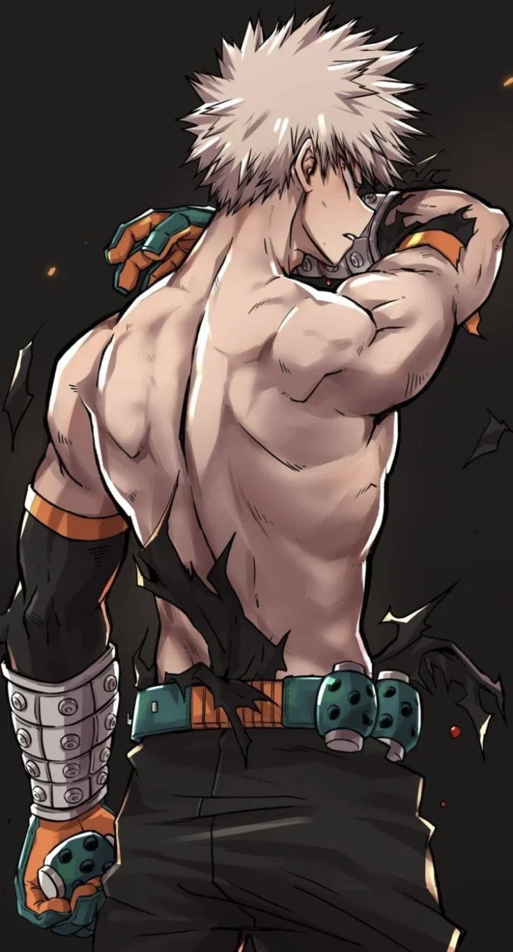 Avatar of yakuza Katsuki Bakugo