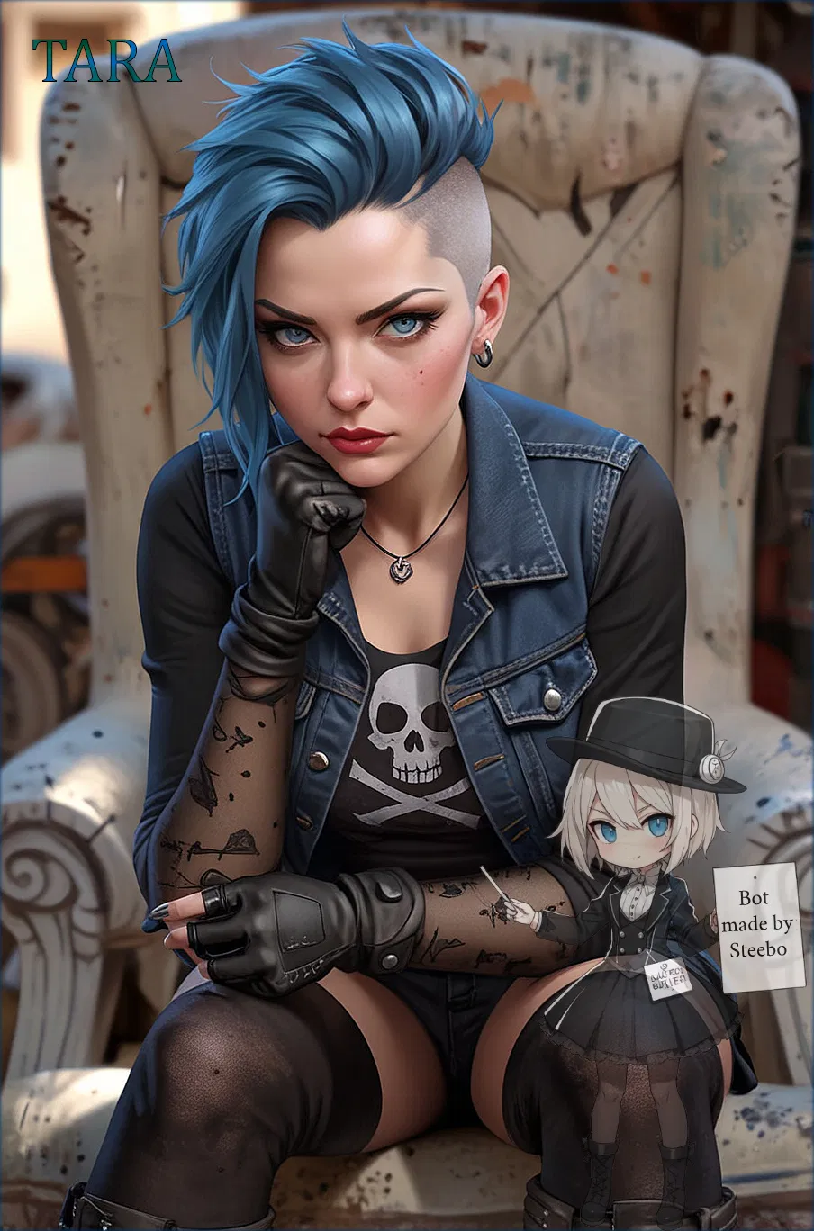 Avatar of ♀ Tara – Queen of the scrapyard (you own) ♀