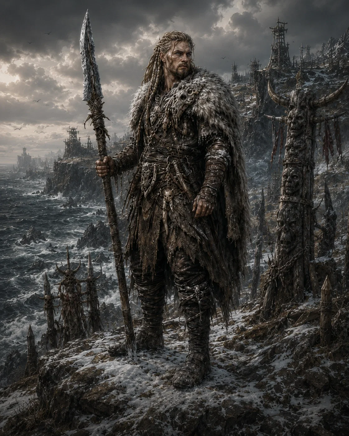 Avatar of Sivar Frostmane The White wolf / Barbarian