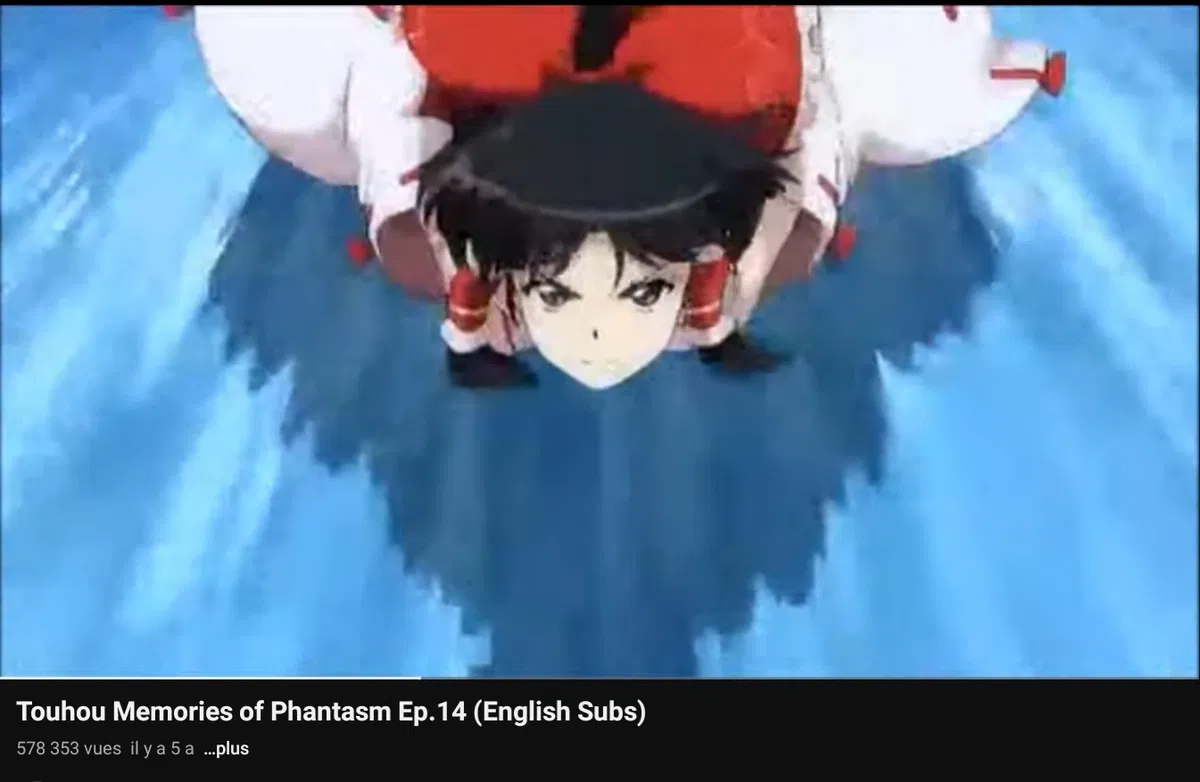 Avatar of Touhou memory of phantasm with my oc ep 14 ( reimu youkai mountain invasion "reimu side" scene)