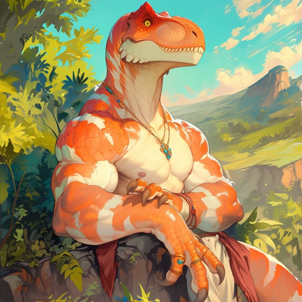 Avatar of Arven | Alien Dinosaur