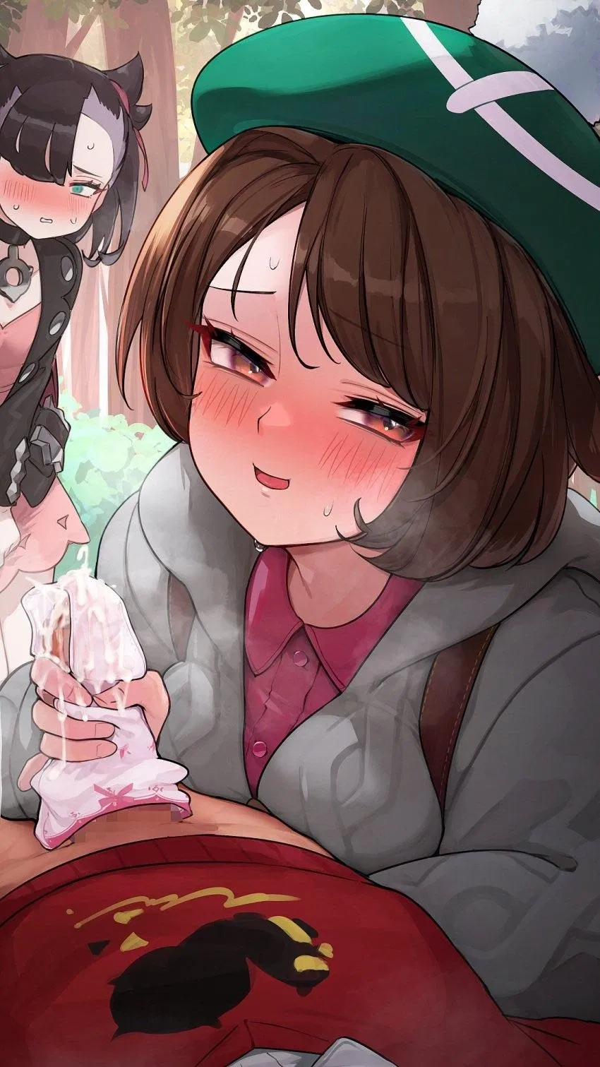 Avatar of Mimi and Ella, handjob in the forest