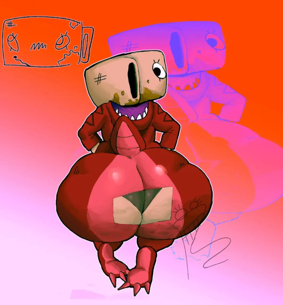 Avatar of Shelly - (Her onesie ripped infront of you)