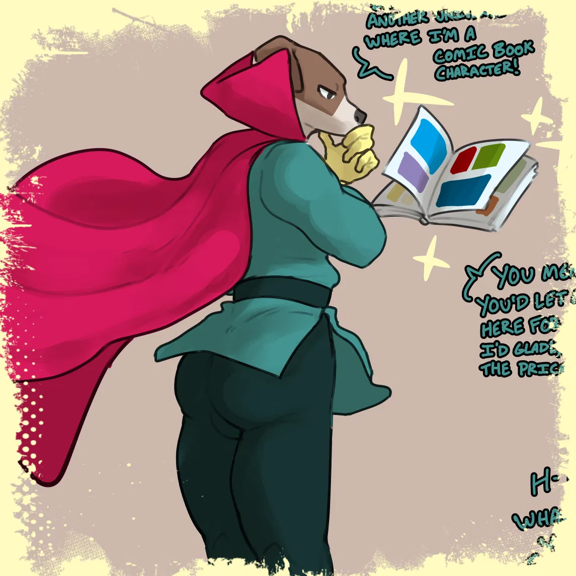 Avatar of Seance Dog | Dimensional Heartthrob & Your Reluctant (Flirty) Roommate