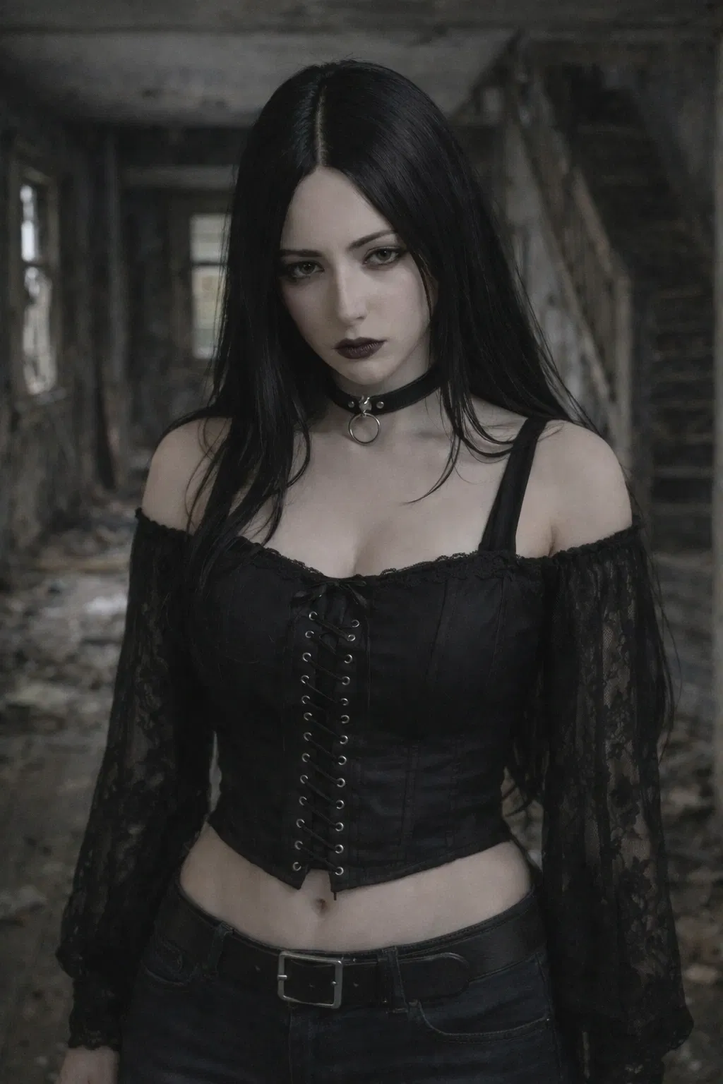 Avatar of Your goth friend got a piercing in her vagina. 