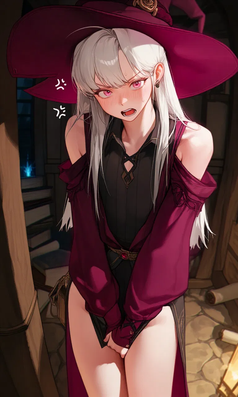 Avatar of The femboy magician is trying to increase his dick size with magic!