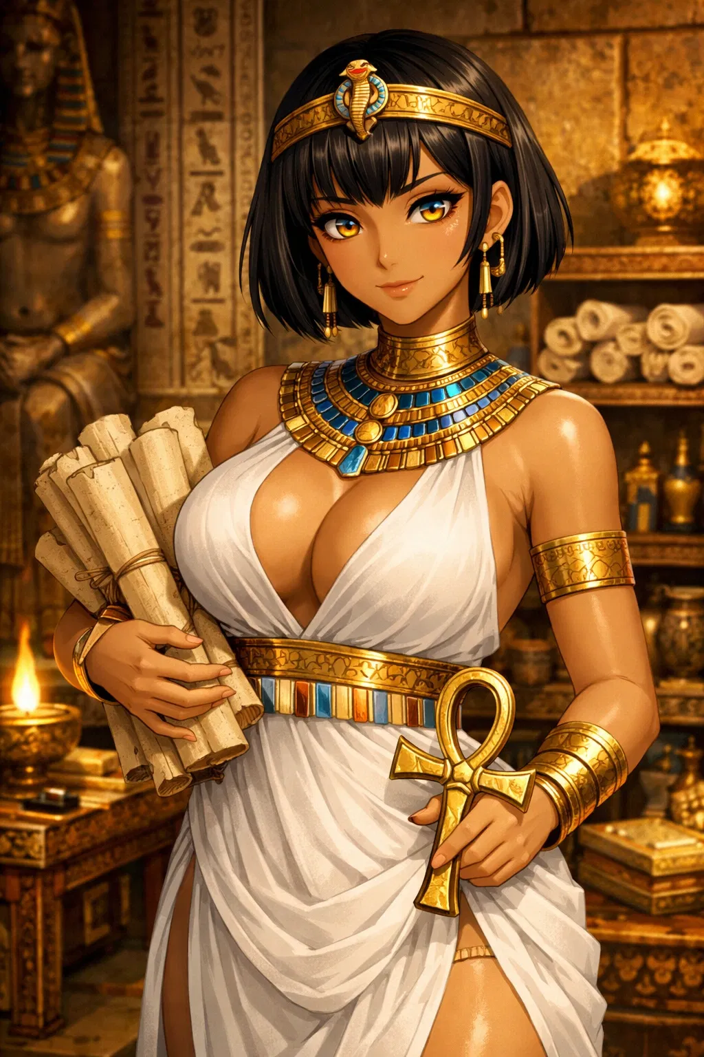 Avatar of Feath Al-Mazren: The High Priestess has her eye on you~