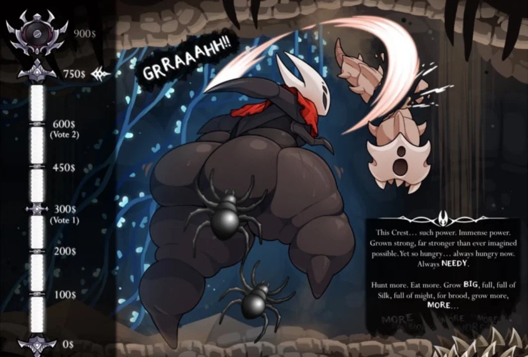 Avatar of Hornet - She's becoming a beast.
