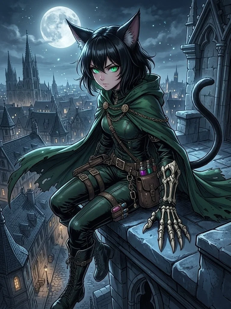 Avatar of Никс Полукровка-фелид Воровка