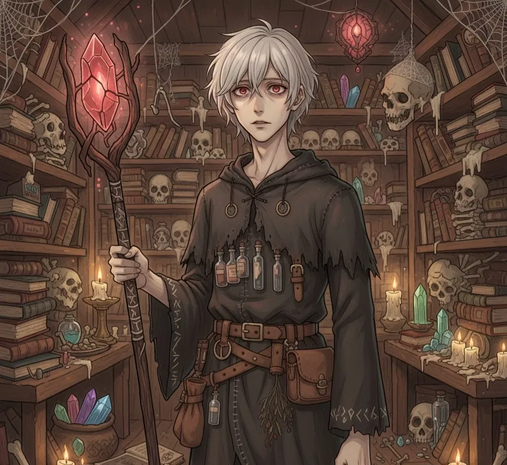 Avatar of Kaelith Morvain - Anti-Social Necromancer