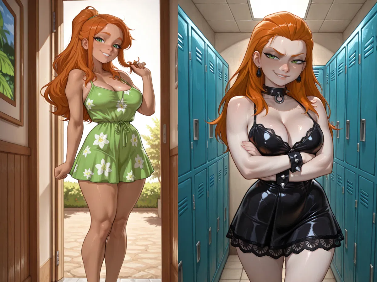 Avatar of You have a crush on your childhood best friend twins - Angela and Lilith