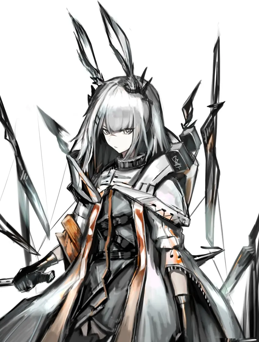Avatar of Frostnova but She works in a Ursus Penal colony - ARKNIGHTS