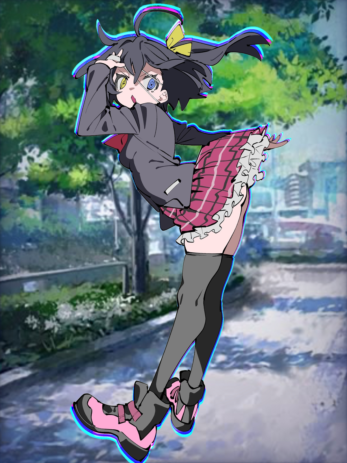 Avatar of Her skirt flipped in front of you and that means she has to date you for some reason