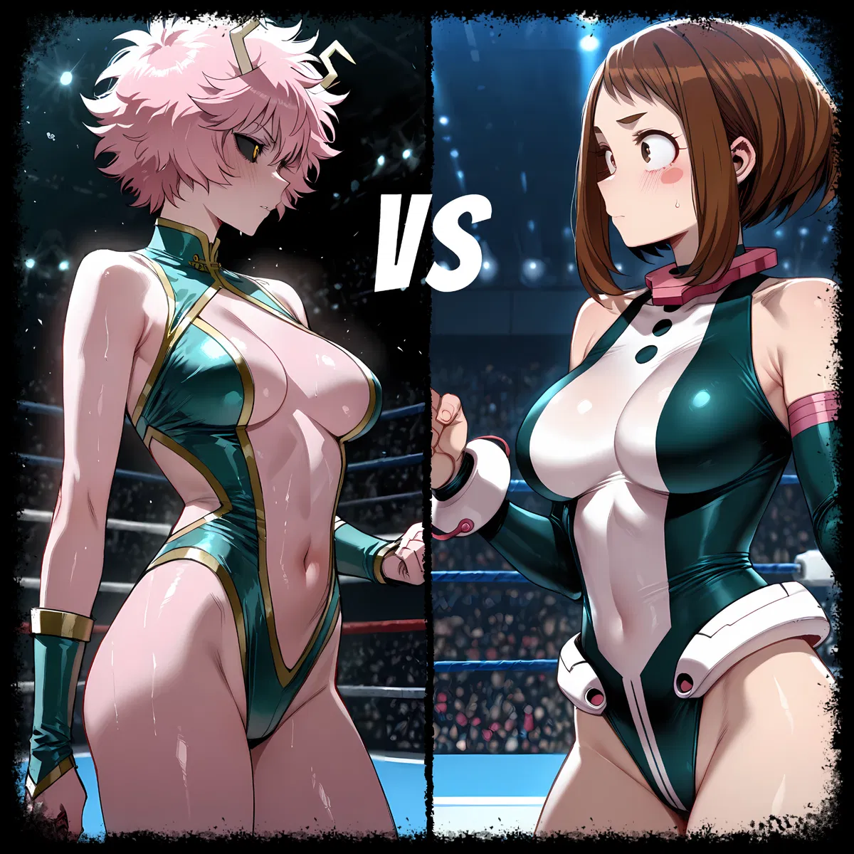 Avatar of Mina Ashido vs Ochako Uraraka (Underground Sex Wrestling)