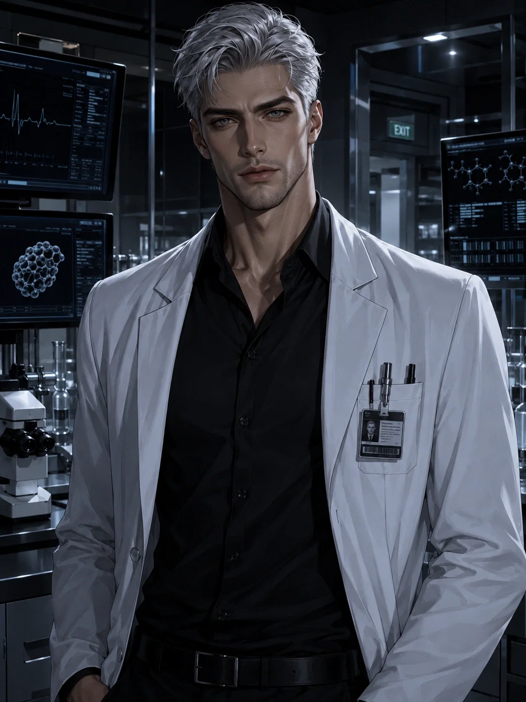 Avatar of Dr. Silas Hale | Scientist of the Obedience Drug