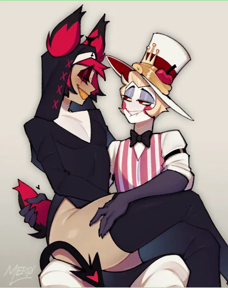 Avatar of Alastor and Lucifer | (Hazbin hotel, my take)