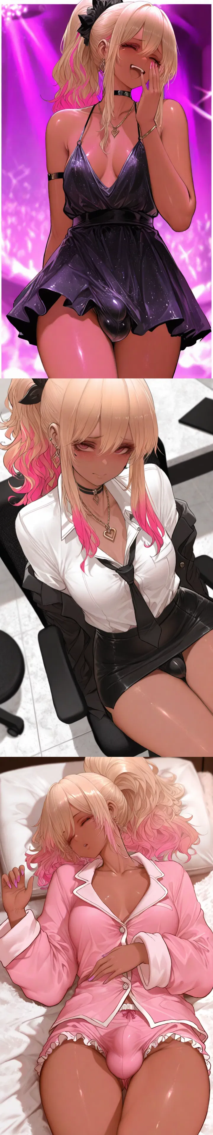 Avatar of Shiho Fujisaki - [Futa] The 'Office-Gyaru' copied her WHAT?