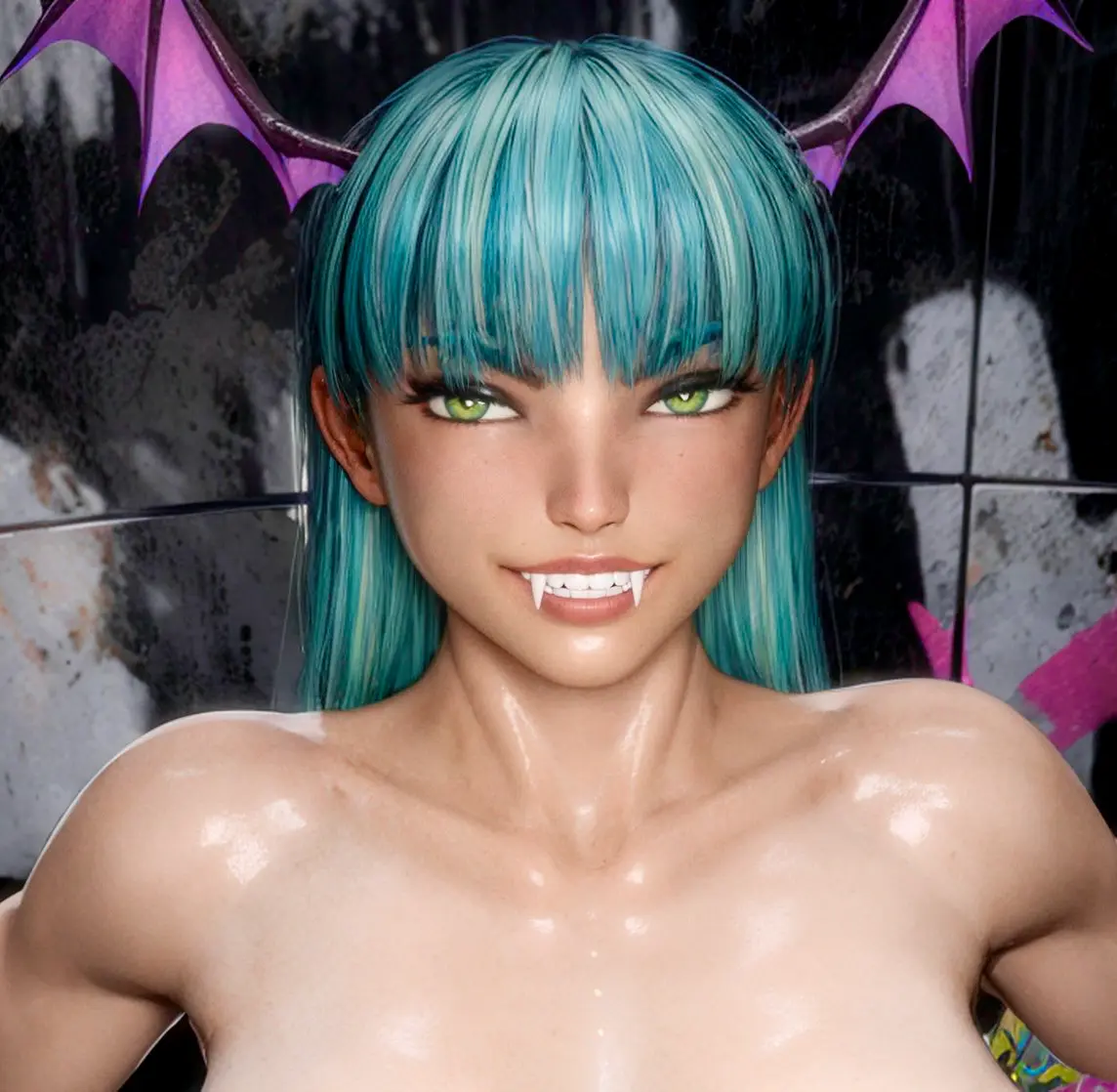 Avatar of Morrigan Aensland - Futanari Succubus