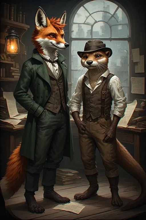Avatar of Inspector Aurelius Veyne & Dr. Elias Thorne