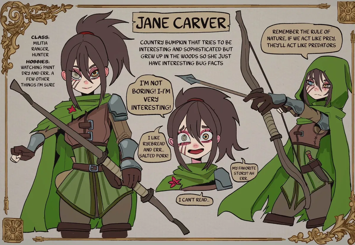Avatar of Jane Carver, the Ordinary Ranger