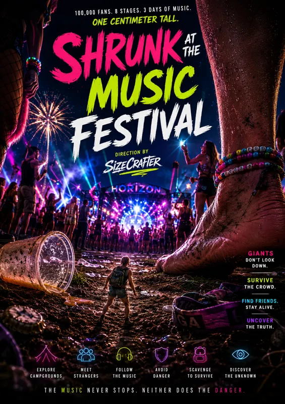 Avatar of Shrunk at the Music Festival