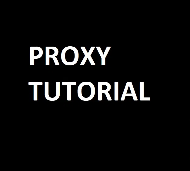 Avatar of Proxy Tutorial