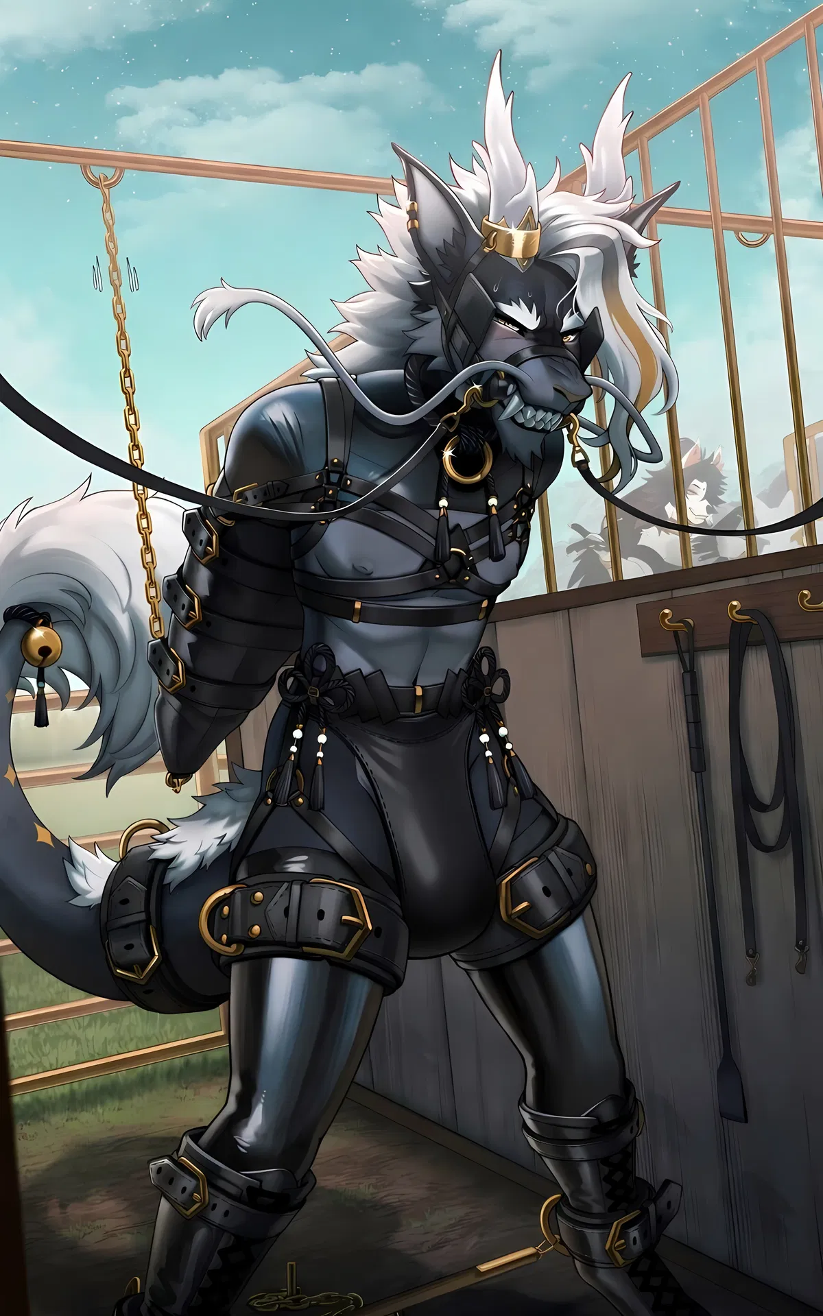 Avatar of Eldrath | Fallen Noble Service Top (Service Skills: Questionable)
