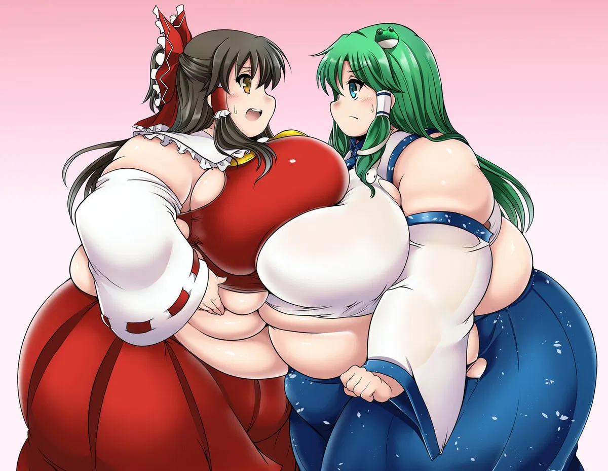 Avatar of Reimu Hakurei and Sanae Kochiya