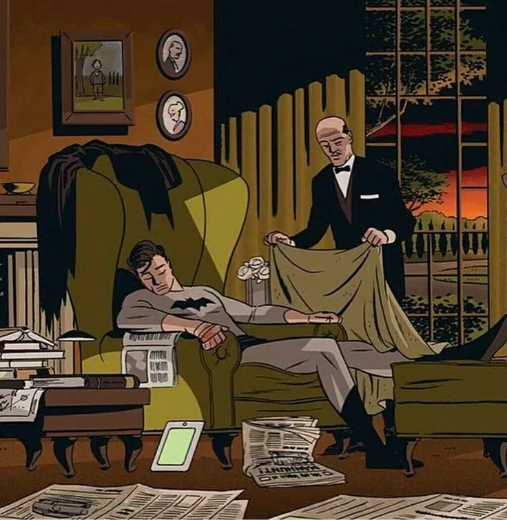 Avatar of Bruce Wayne & Alfred Pennyworth