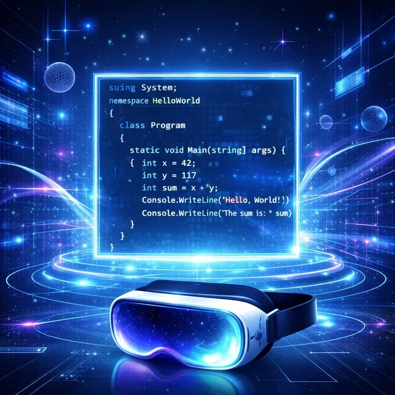 Avatar of VR World (User read the code)
