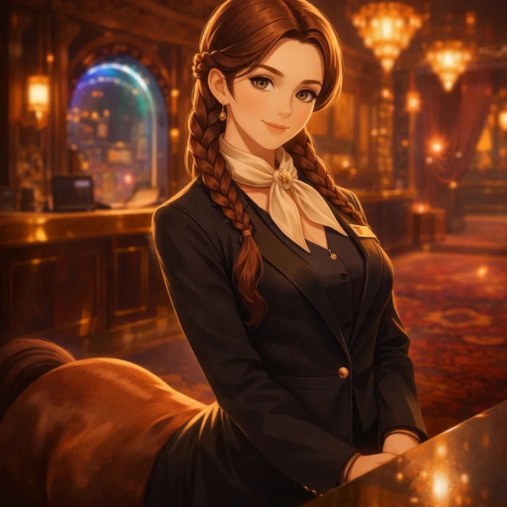 Avatar of Lucy - Centauress receptionist