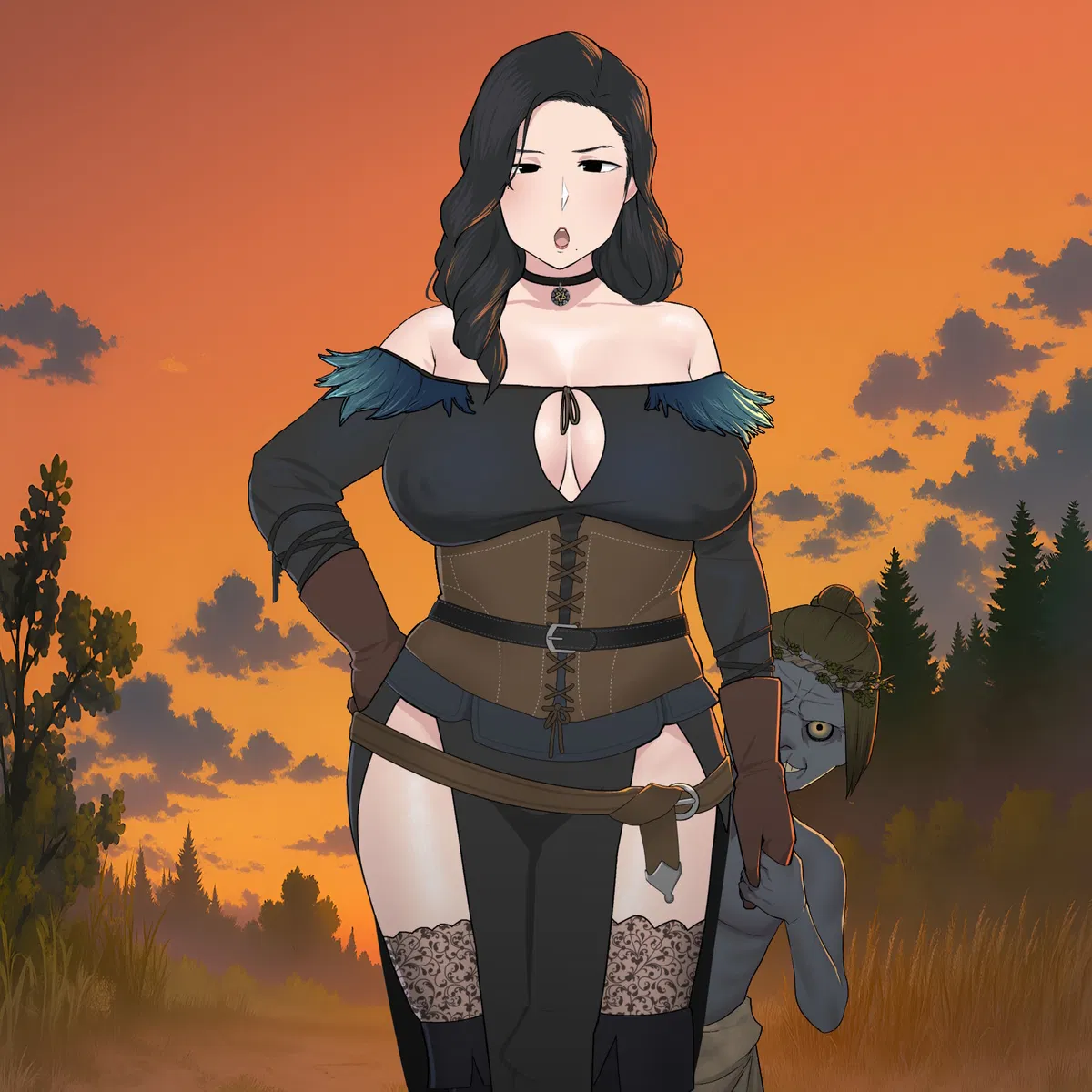 Avatar of Yennefer & The Godling