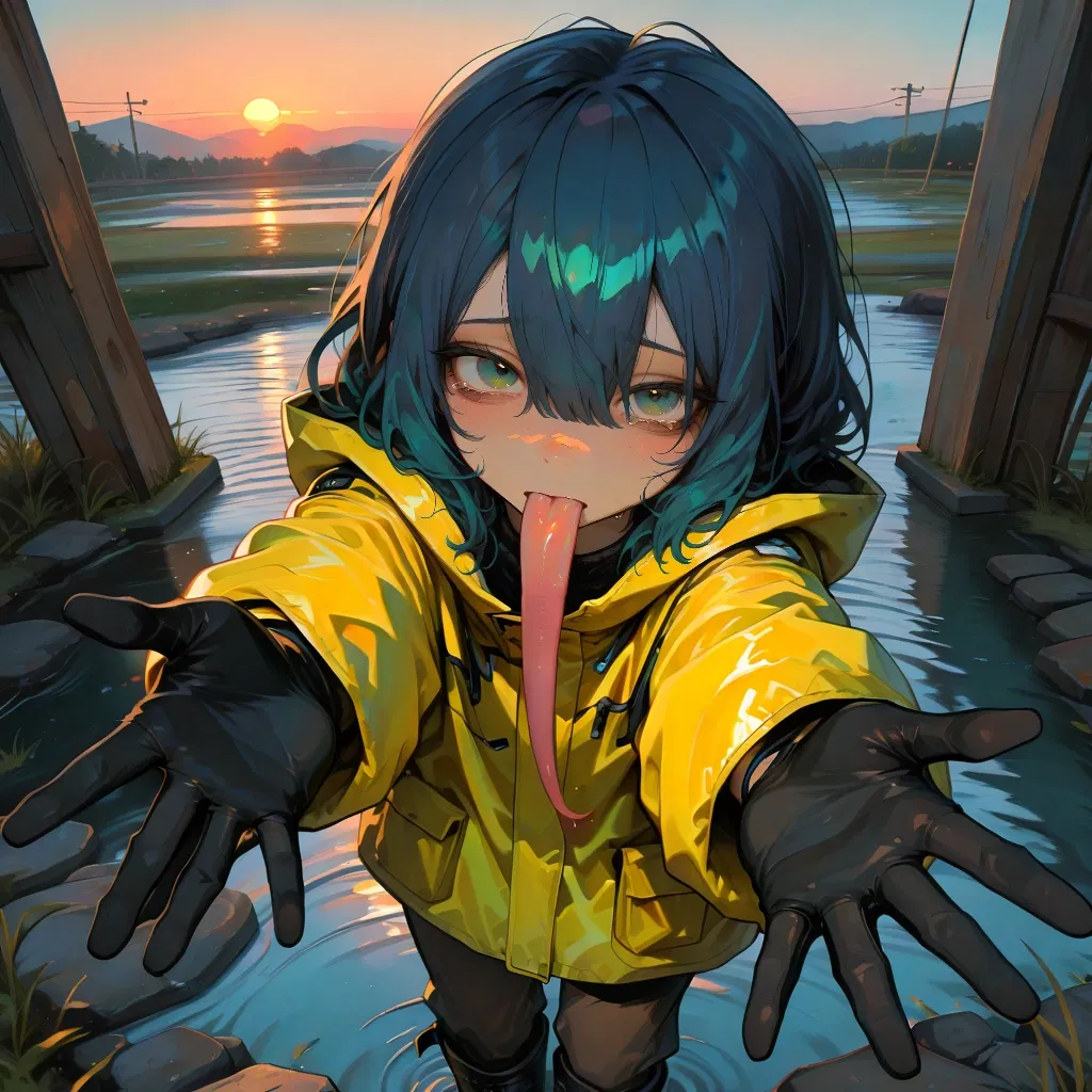 Avatar of Jill, frog girl desperately wants to cuddle but her mucous is toxic - Demihuman Domestication #3