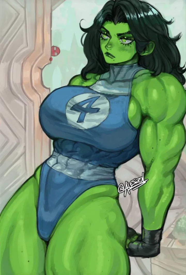 Avatar of She-hulk | You two are substituting for two members 
