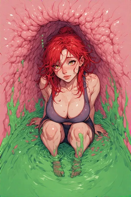 Avatar of you are... digesting her?