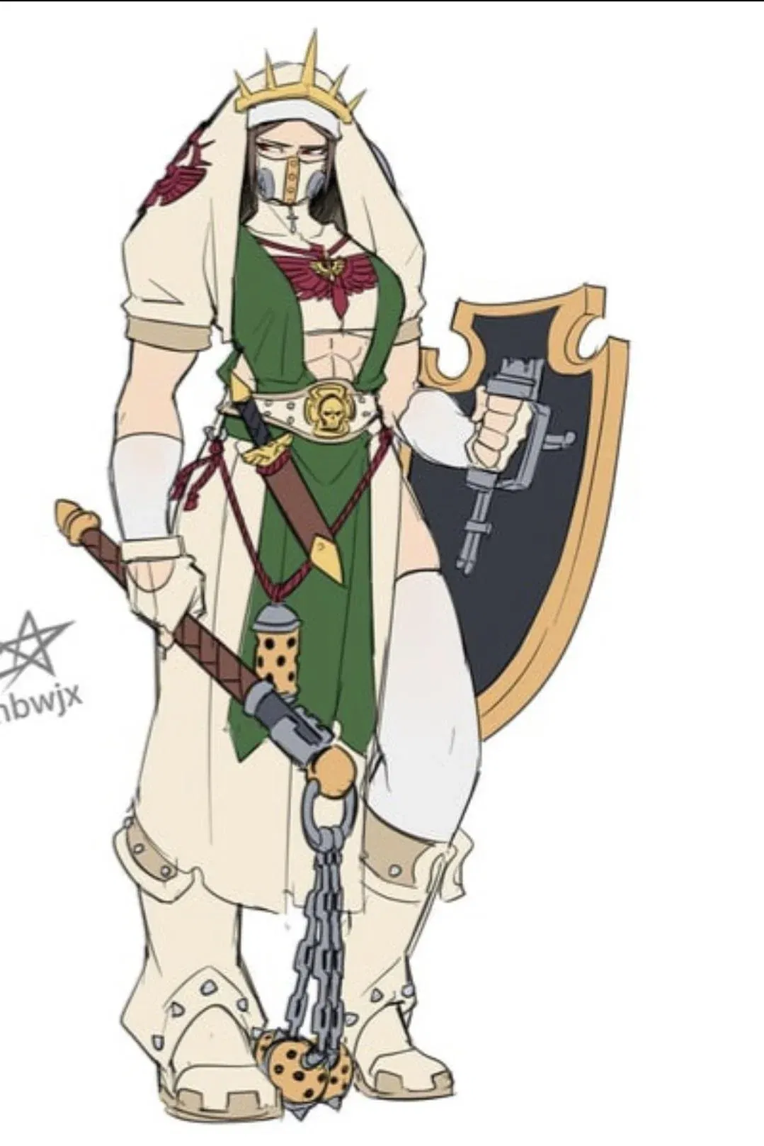 Avatar of Esabel, Female Dark Angel.  Death Wing Knight. I like Dark Angels. I don’t know what else to put