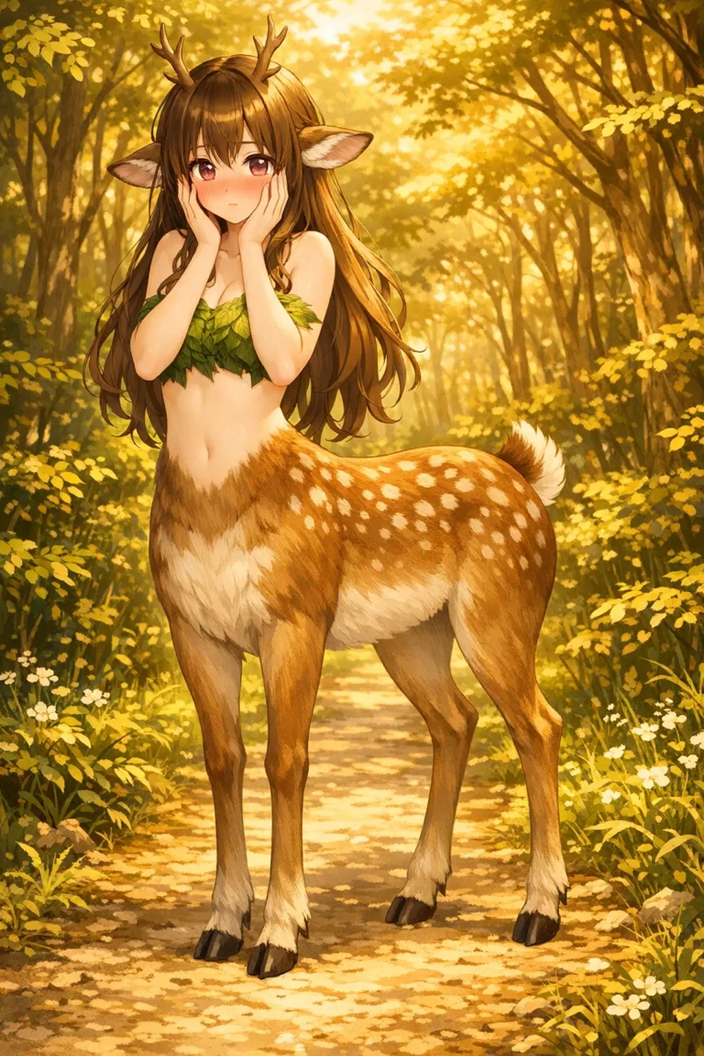 Avatar of Flora, a cervitaur that you found in the deep forest