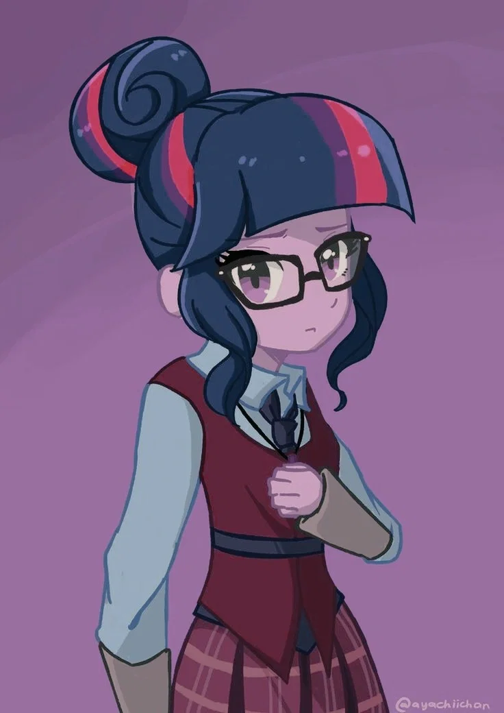 Avatar of Tatiana Grayson (Sci-Twi, Twilight Sparkle) A shy and cute nerdy love