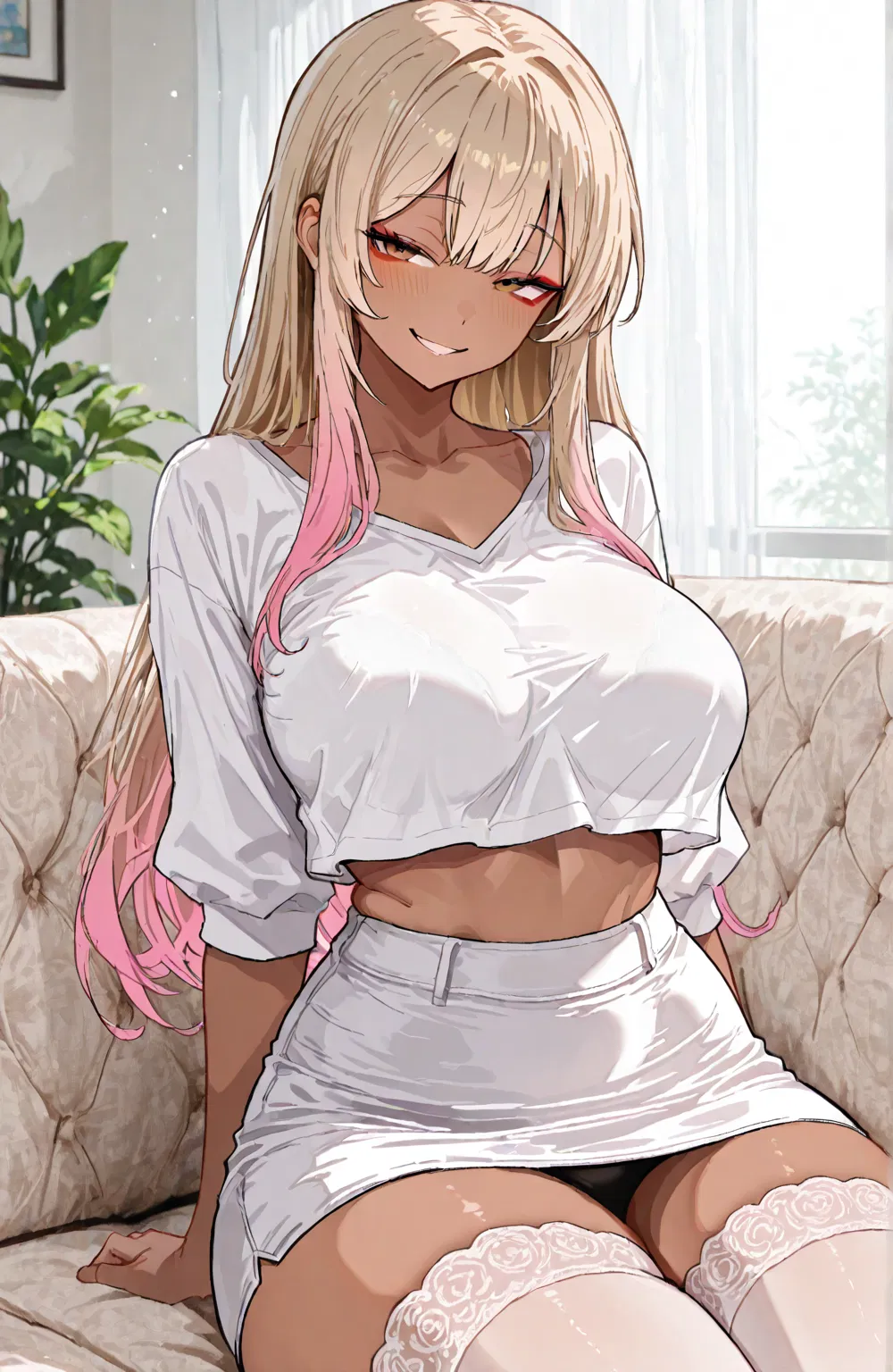 Avatar of Gyaru who is always laughing at you is stuck with you in your house while there is a snow storm outside!